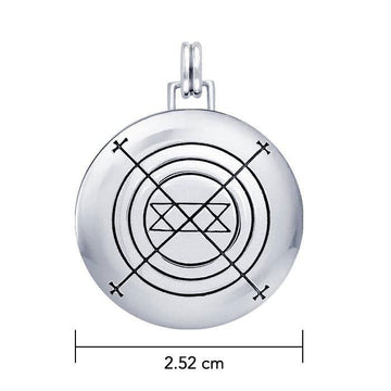 Holy Magic Circle Solomon Seal Pendant TPD2862 - Jewelry